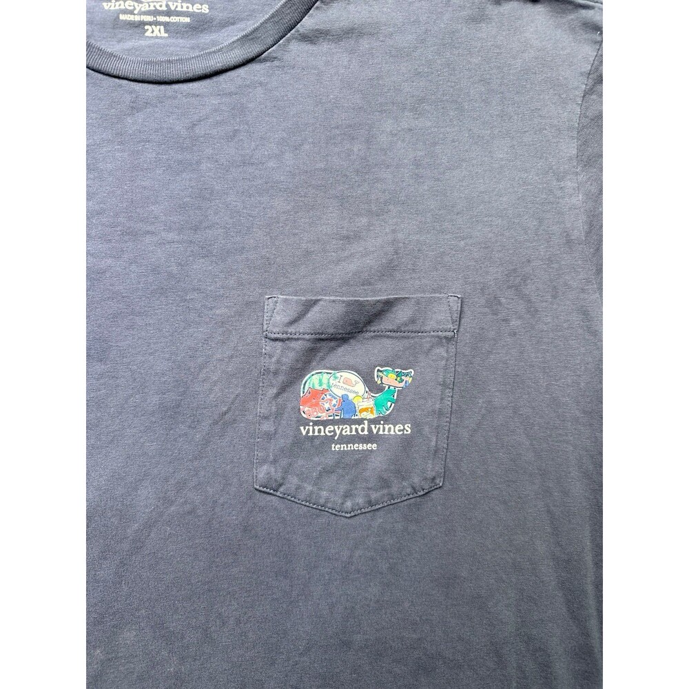 Vineyard Vines Tennessee t shirt 100% cotton 2xl - Picture 2 of 11